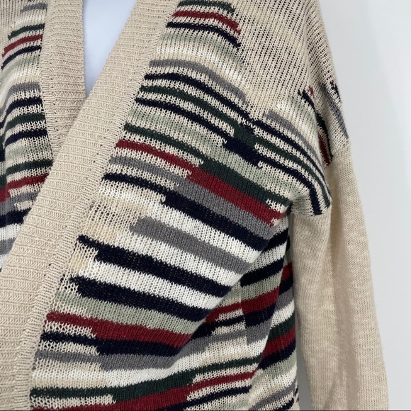 Silence + Noise Open Front Southwest Cardigan - Picture 4 of 9